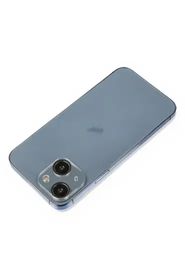  İphone 13 Mini Shine Kamera Lens Koruma Cam - Ürün Rengi : Gümüş