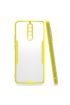  Xiaomi Redmi 9 Kılıf Platin Silikon - Ürün Rengi : Sarı