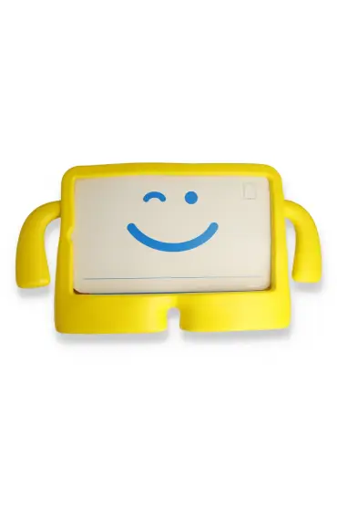  İpad 3 9.7 Kılıf Karakter Tablet Silikon - Ürün Rengi : Sarı