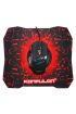  G2 Rgb Işıklı Kablolu Gamer Mouse + Mouse Pad - Ürün Rengi : Siyah