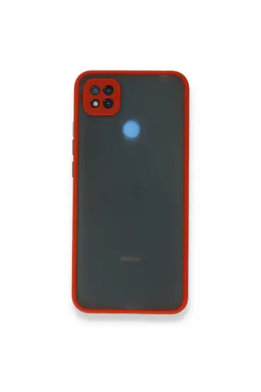  Xiaomi Redmi 9c Kılıf Montreal Silikon Kapak - Ürün Rengi : Kırmızı