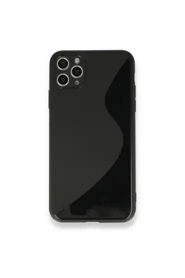 İphone 11 Pro Max Kılıf S Silikon - Ürün Rengi : Siyah