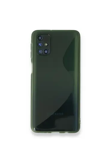  Samsung Galaxy M31s Kılıf S Silikon - Ürün Rengi : Yeşil