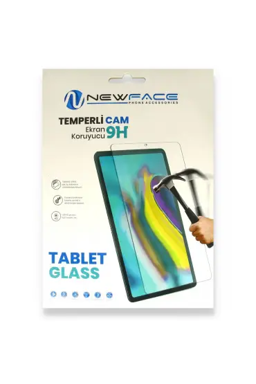  Universal 10 Tablet Cam Ekran Koruyucu - Ürün Rengi : Şeffaf