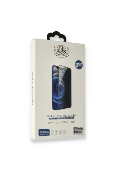  İphone 6 Bilvis Hayalet Cam Ekran Koruyucu - Ürün Rengi : Siyah