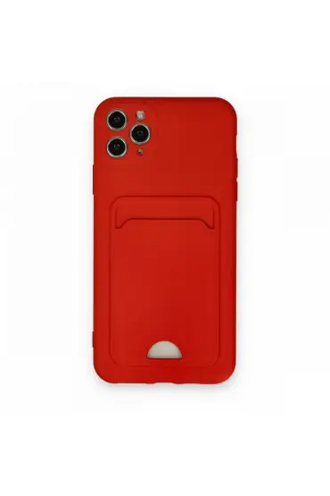  İphone 11 Pro Max Kılıf Kelvin Kartvizitli Silikon - Ürün Rengi : Lila