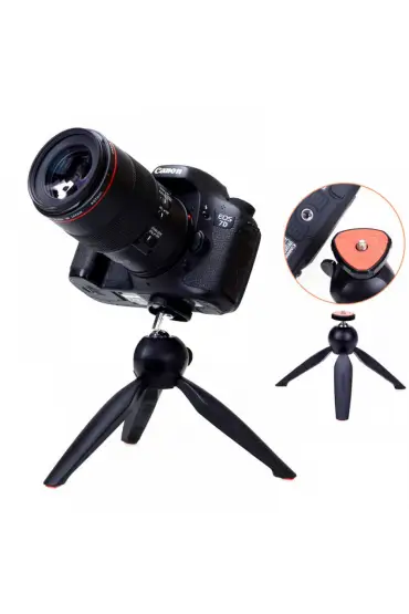  Yt228 Telefon Kamera Tripod Stand - Ürün Rengi : Siyah