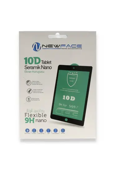  İpad 4 9.7 Tablet 10d Seramik Nano - Ürün Rengi : Siyah