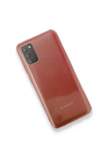  Samsung Galaxy A02s Kılıf Deluxe 2mm  Silikon - Ürün Rengi : Şeffaf