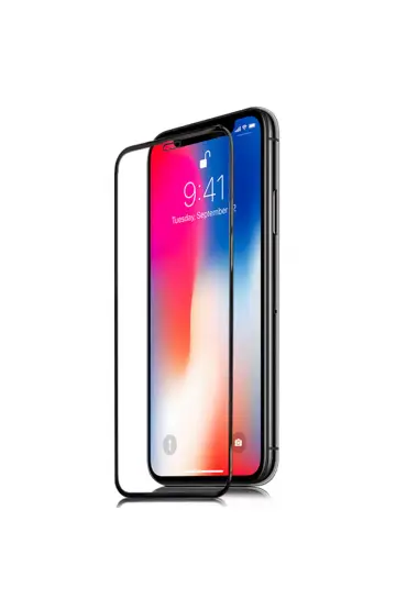  İphone 13 Mini 5d Eko Cam Ekran Koruyucu - Ürün Rengi : Siyah