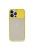  İphone 13 Pro Max Kılıf Palm Buzlu Kamera Sürgülü Silikon - Ürün Rengi : Turkuaz