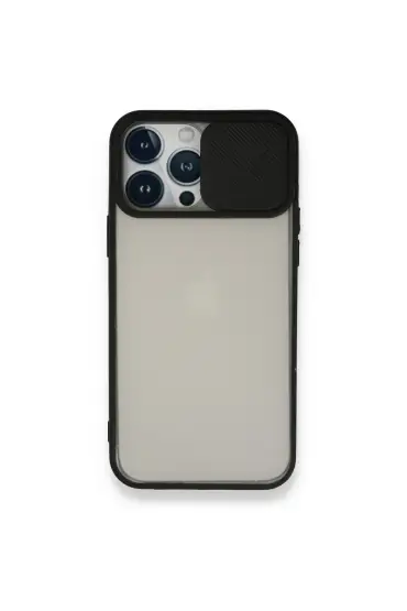  İphone 13 Pro Max Kılıf Palm Buzlu Kamera Sürgülü Silikon - Ürün Rengi : Turkuaz