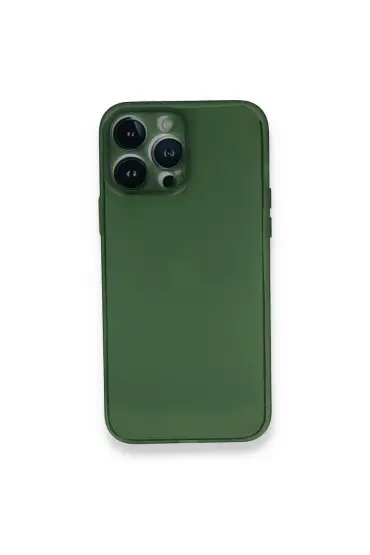  İphone 13 Pro Kılıf Pp Ultra İnce Kapak - Ürün Rengi : Yeşil