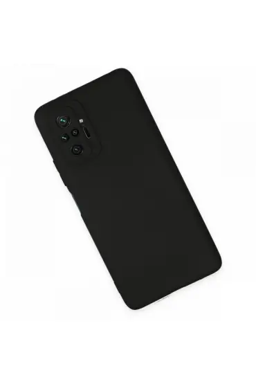  Xiaomi Redmi Note 10 Pro Kılıf First Silikon - Ürün Rengi : Siyah