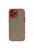  İphone 13 Pro Max Kılıf Montreal Silikon Kapak - Ürün Rengi : Gri