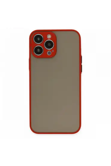  İphone 13 Pro Max Kılıf Montreal Silikon Kapak - Ürün Rengi : Gri