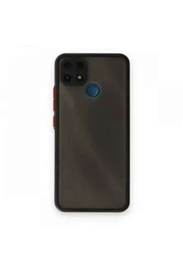  Realme C25 Kılıf Montreal Silikon Kapak - Ürün Rengi : Kırmızı