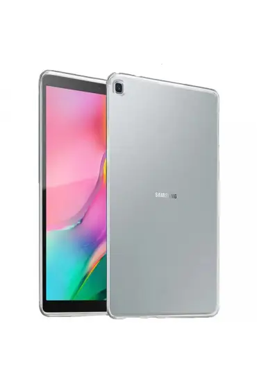  Samsung Galaxy T500 Tab A7 10.4 Kılıf Tablet  Silikon - Ürün Rengi : Şeffaf