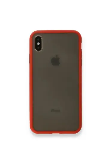  İphone Xs Max Kılıf Montreal Silikon Kapak - Ürün Rengi : Siyah