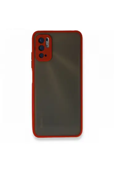  Xiaomi Poco M3 Pro Kılıf Montreal Silikon Kapak - Ürün Rengi : Kırmızı