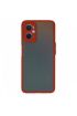  Oppo A96 Kılıf Montreal Silikon Kapak - Ürün Rengi : Kırmızı