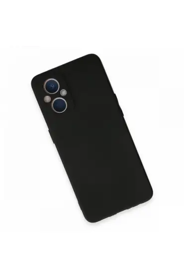  Oppo Reno 7 Lite Kılıf First Silikon - Ürün Rengi : Siyah