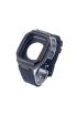  Apple Watch 44mm Kr402 Metal Kasa Silikon Kordon - Ürün Rengi : Gümüş