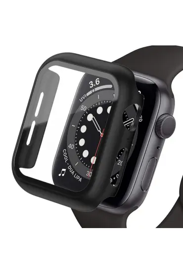  Apple Watch Ultra 49mm Camlı Kasa Ekran Koruyucu - Ürün Rengi : Koyu Yeşil