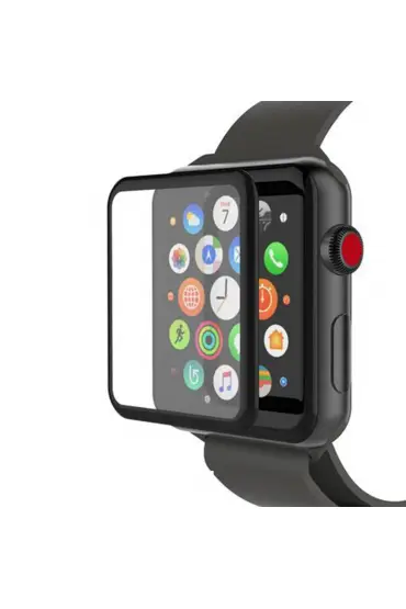  Apple Watch 38mm Polymer Nano Ekran Koruyucu - Ürün Rengi : Şeffaf