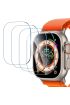  Apple Watch Ultra 49mm Temperli Cam Ekran Koruyucu - Ürün Rengi : Şeffaf