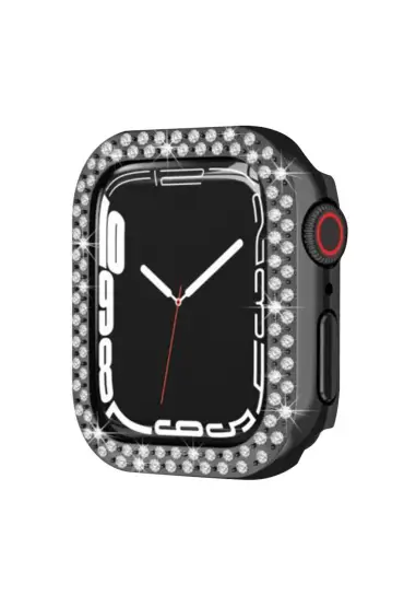  Apple Watch 42mm Taşlı Kasa - Ürün Rengi : Siyah