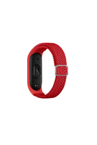  Xiaomi Mi Band 3 Star Kordon - Ürün Rengi : Beyaz-Kırmızı