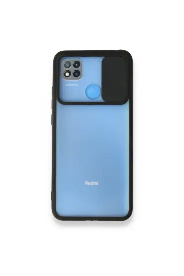  Xiaomi Redmi 9c Kılıf Palm Buzlu Kamera Sürgülü Silikon - Ürün Rengi : Kırmızı