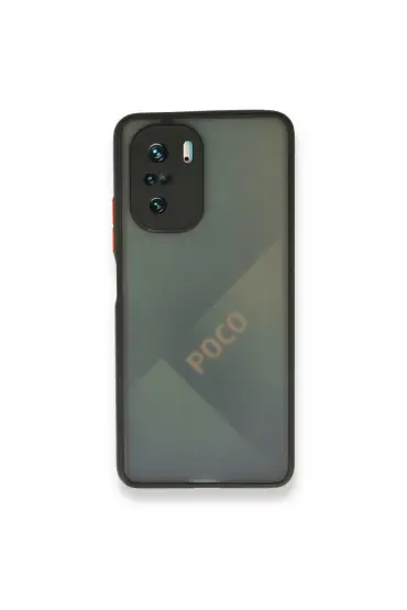  Xiaomi Poco F3 Kılıf Montreal Silikon Kapak - Ürün Rengi : Siyah