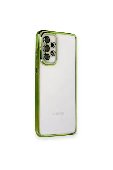  Samsung Galaxy A33 5g Kılıf Razer Lensli Silikon - Ürün Rengi : Gümüş