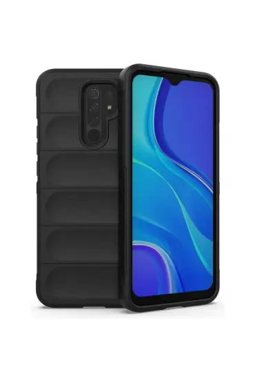  Xiaomi Redmi 9 Kılıf Optimum Silikon - Ürün Rengi : Kırmızı