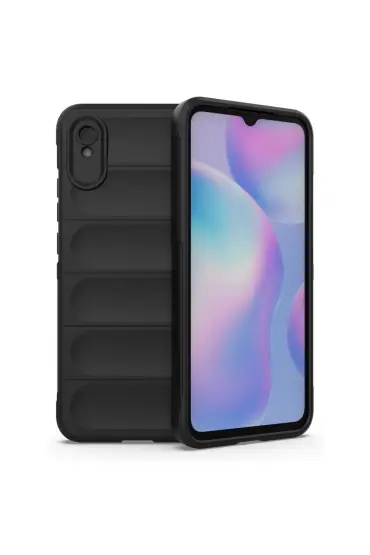  Xiaomi Redmi 9a Kılıf Optimum Silikon - Ürün Rengi : Siyah