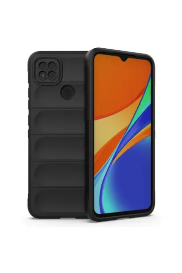  Xiaomi Redmi 9c Kılıf Optimum Silikon - Ürün Rengi : Siyah