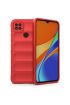  Xiaomi Redmi 9c Kılıf Optimum Silikon - Ürün Rengi : Kırmızı