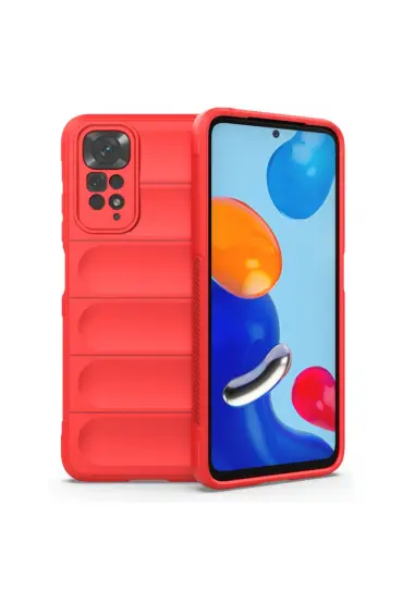  Xiaomi Redmi Note 11 Kılıf Optimum Silikon - Ürün Rengi : Siyah