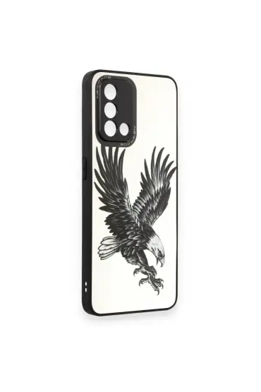  Oppo A74 4g Kılıf Mirror Desenli Kapak - Ürün Rengi : Mirror - 3