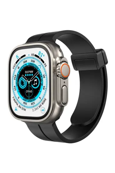  Apple Watch 38mm Kr412 Elegance Stylısh Kordon - Ürün Rengi : Siyah