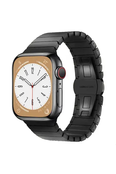  Apple Watch 38mm Kr413 Fine Steel Kordon - Ürün Rengi : Gümüş