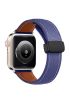  Apple Watch 41mm Kr414 Daks Deri Kordon - Ürün Rengi : Pembe