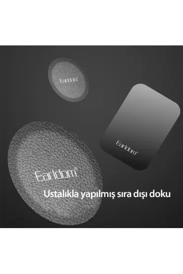  Earldom Eh131 Universal Telefon Arkası Mıknatıs - Ürün Rengi : Siyah