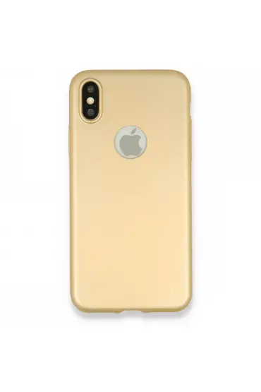  İphone X Kılıf First Silikon - Ürün Rengi : Gold