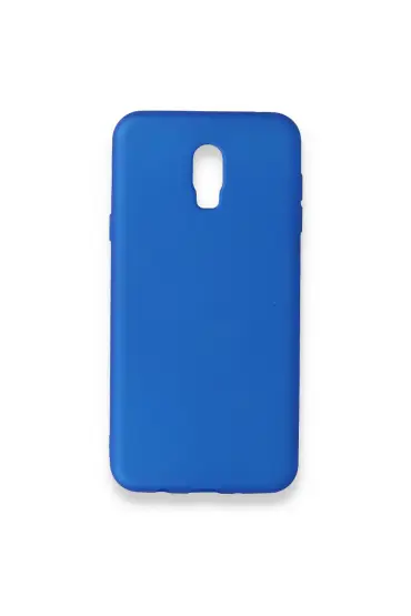  Samsung Galaxy C8 Kılıf First Silikon - Ürün Rengi : Mavi