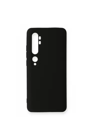  Xiaomi Mi Note 10 Pro Kılıf First Silikon - Ürün Rengi : Siyah