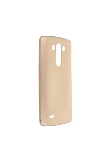  Lg G3 Kılıf First Silikon - Ürün Rengi : Gold