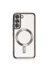 Samsung Galaxy S22 Kılıf Kross Magneticsafe Kapak - Ürün Rengi : Gümüş